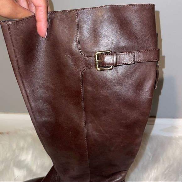 Sam Edelman Patton Riding Boot || Espresso || SZ 8.5 - Picture 11 of 17